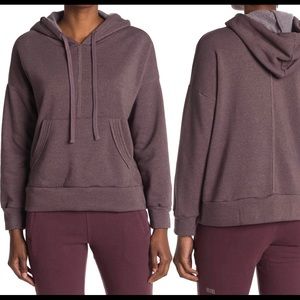 Brown/purple free people hoodie